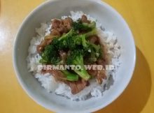 Resep Ca Brokoli Daging Sapi