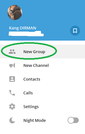 Cara Membuat Group Telegram Dari Awal