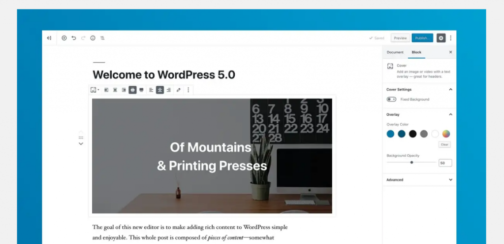 Sebelum Update WordPress 5.0