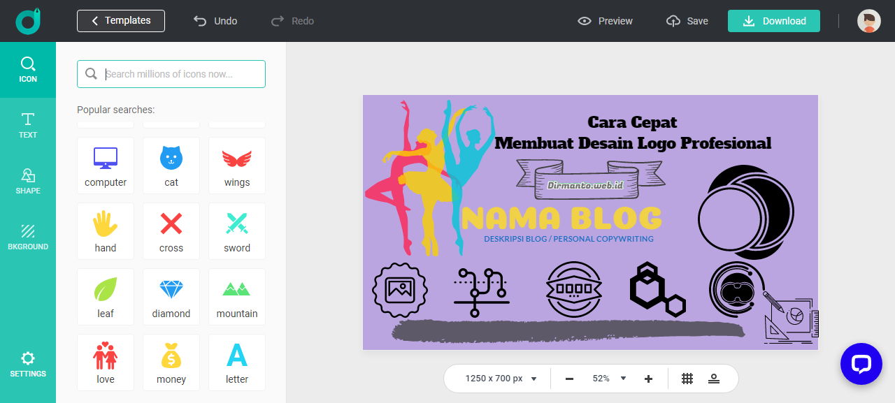 Cara Cepat Membuat Desain Logo Profesional