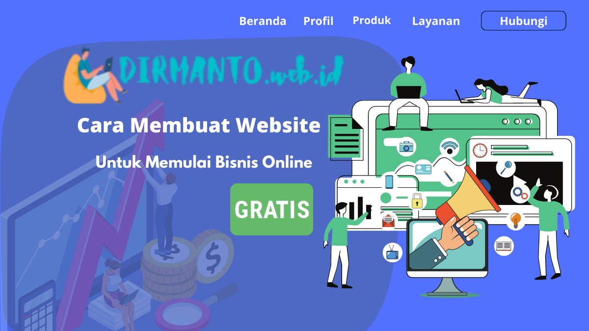 Cara Membuat Website Untuk Memulai Bisnis Online » Dirman Personal Blog