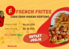 French Frites Cara Makan Kentang Enak di Jogja!