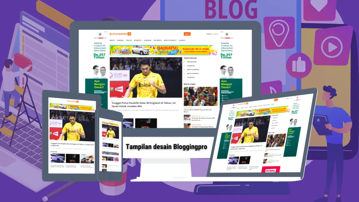Bloggingpro Jadikan Blogger Tampil Profesional