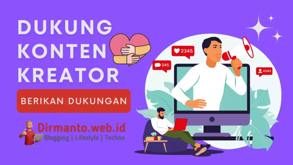 Dukung Konten Kreator Dirman Personal Blog Dukung Konten Kreator Dirman Personal Blog