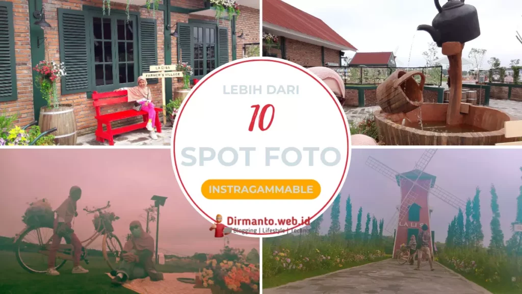Banyak Spot Foto Instagramable di La Li Sa Farmer's Village