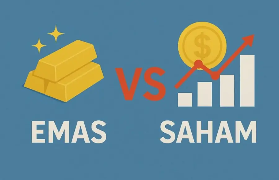 Investasi Emas vs Saham: Mana yang Lebih Menguntungkan?